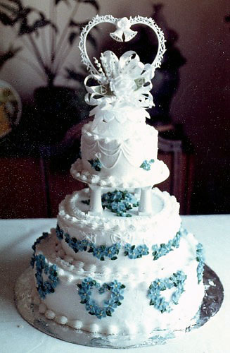 Gâteau mariage pièce montée