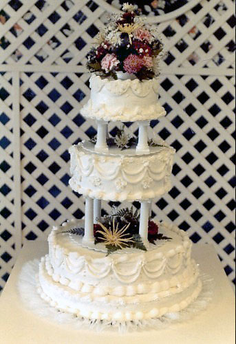 Gâteau mariage pièce montée
