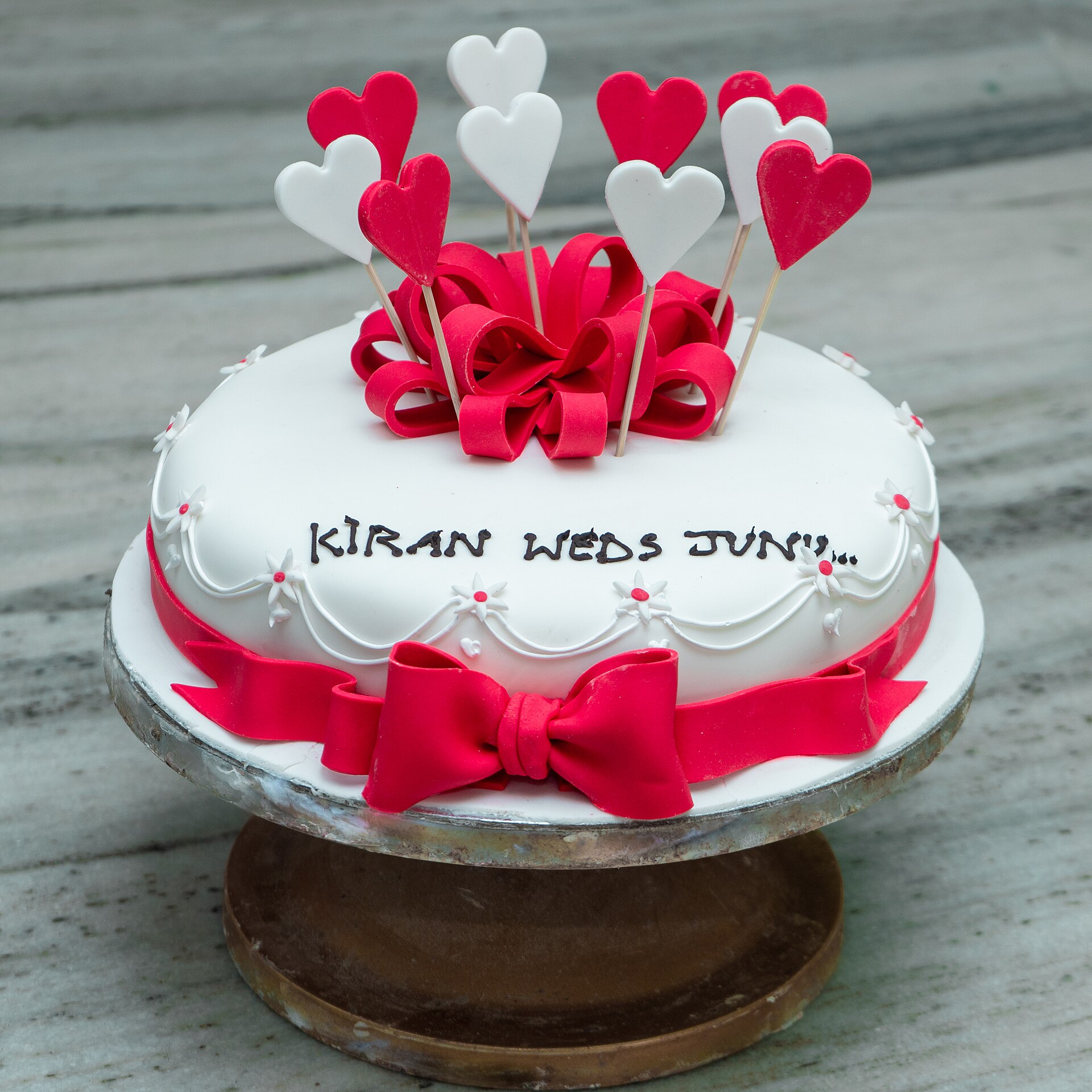 Gâteau mariage pièce montée