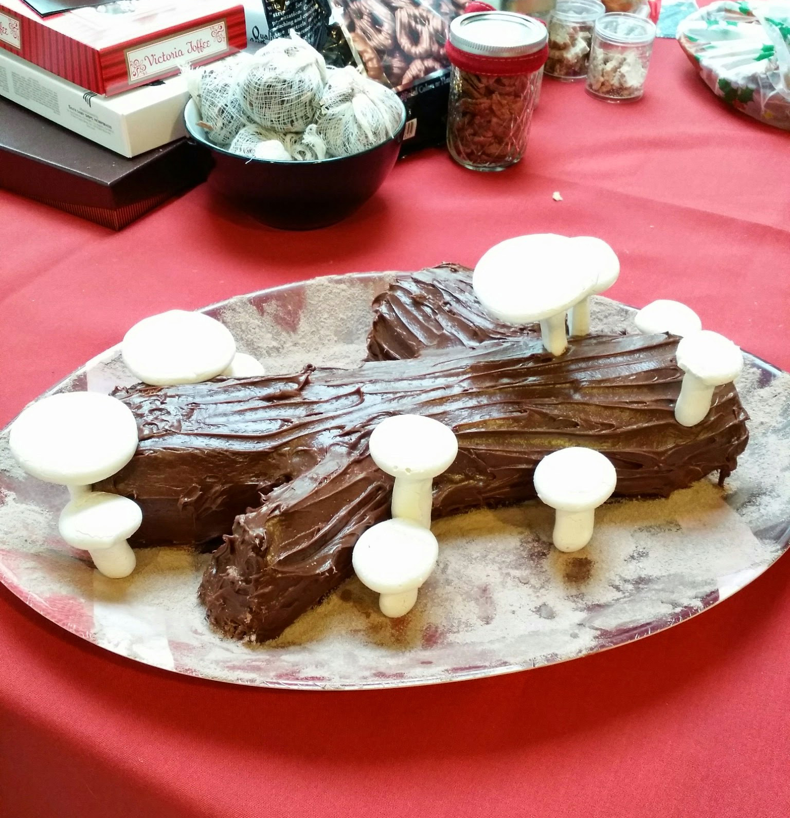 Bûche de Noël artisanale