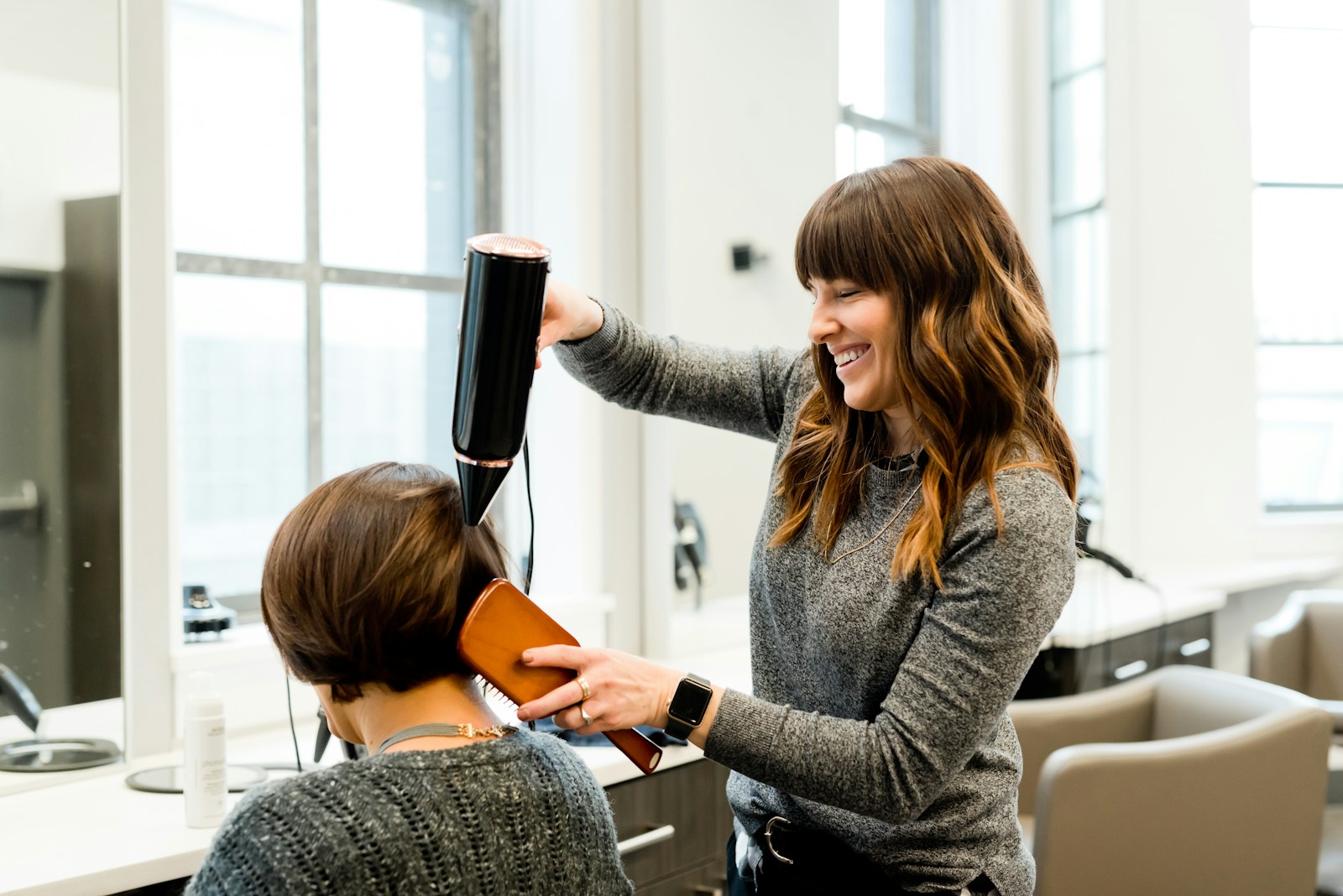 Après — Balayage naturel