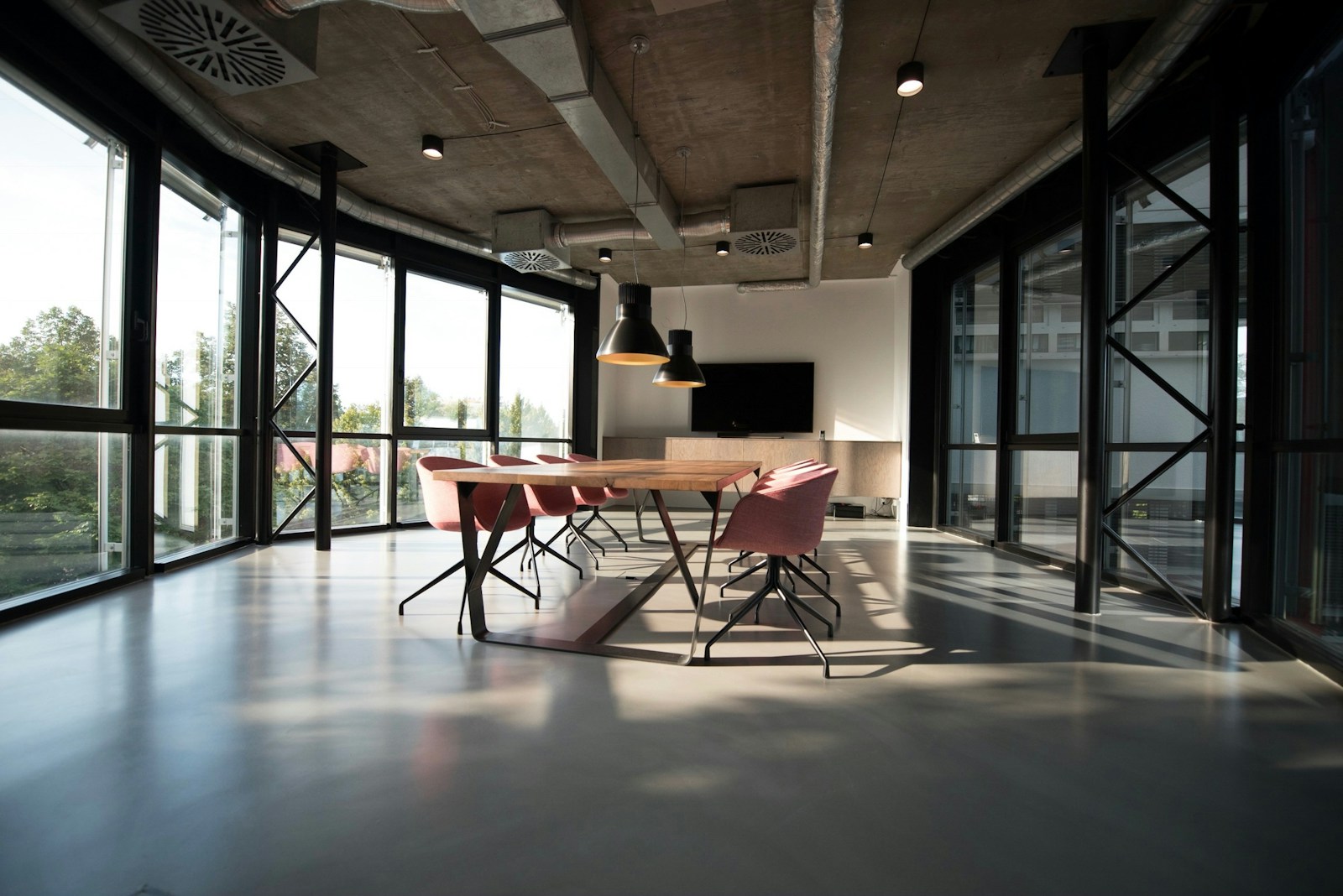 Bureaux open space câblés